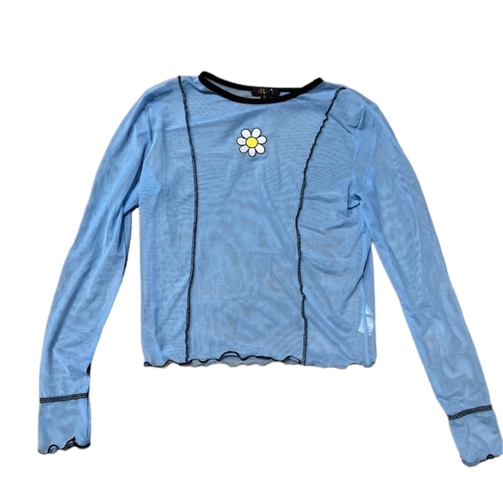 Delia's Mesh Top